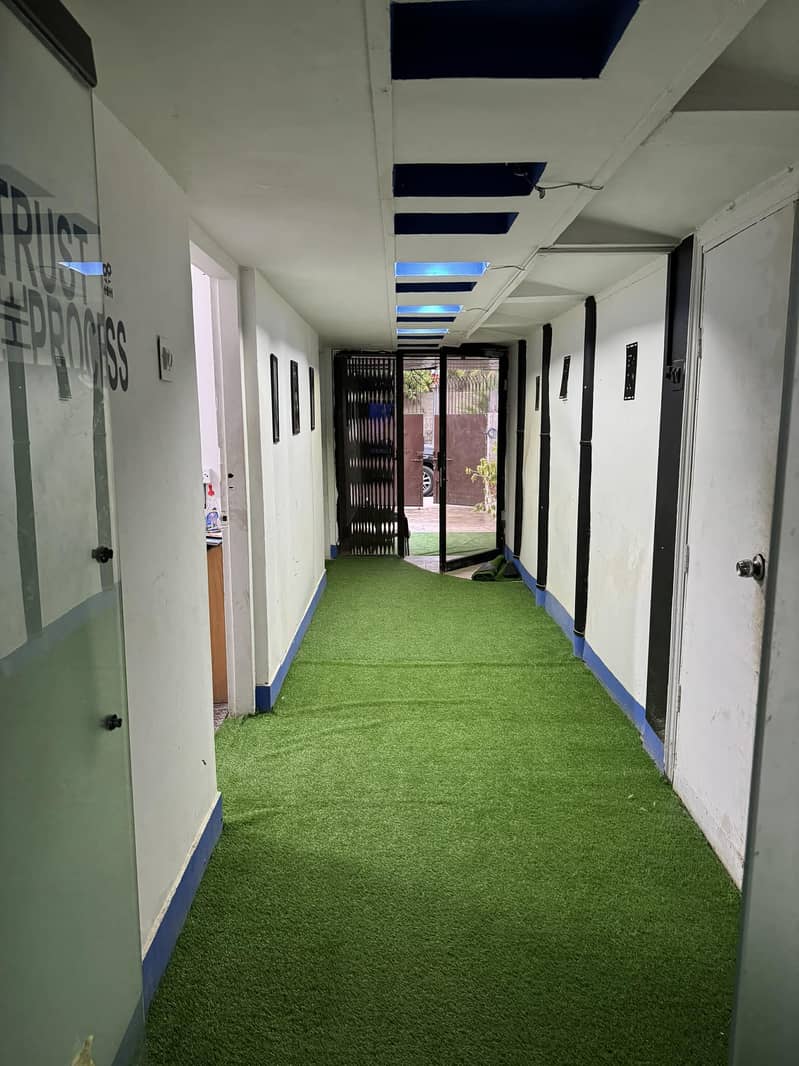 Shared office, co working space, furnished office, call center seats 12