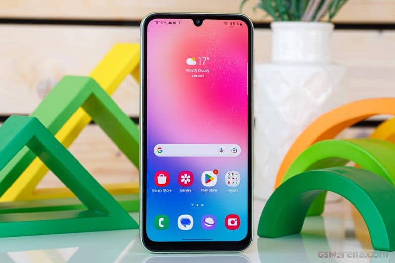 Samsung a24 box open slightly used 6