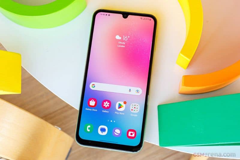 Samsung a24 box open slightly used 16