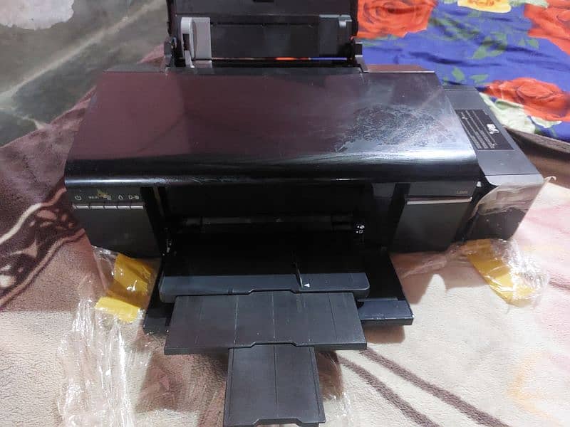 Epson l805 inkhet 6 color printer with sublimation ink 0