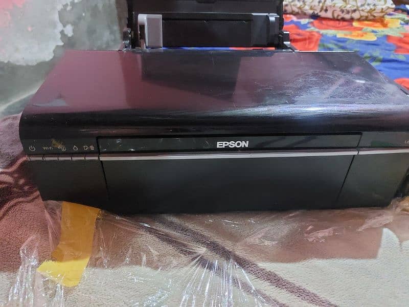 Epson l805 inkhet 6 color printer with sublimation ink 7
