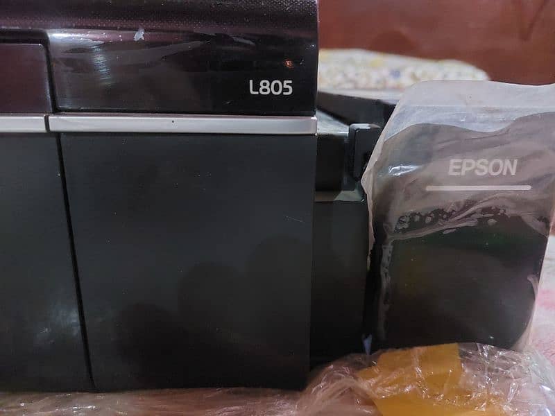 Epson l805 inkhet 6 color printer with sublimation ink 10