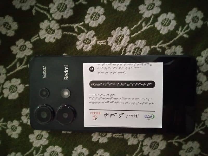 redmo note 13 for sale just 4month use 3