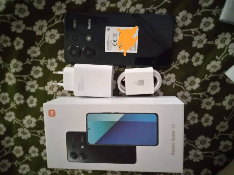 redmo note 13 for sale just 4month use 5