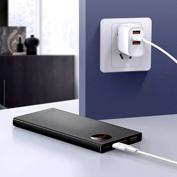 Baseus Adaman 20000mAh PD 22.5W & QC Fast Charging LED Digital Display 10