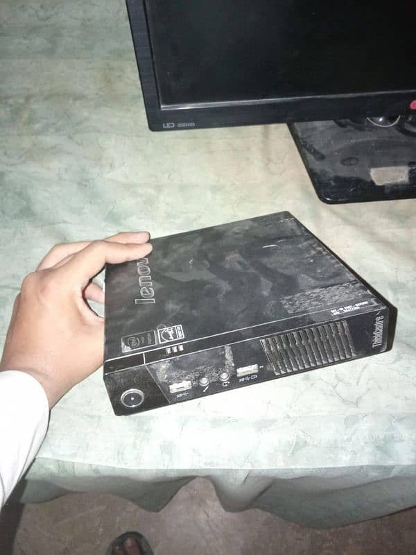 Computer LCD and CPU 1