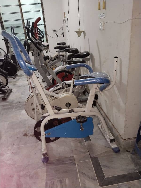 exercise cycle elliptical machine cross trainer magnetic upright bike 3