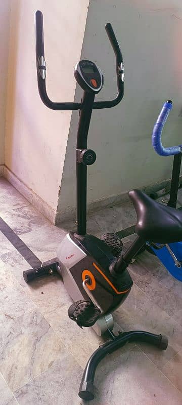 exercise cycle elliptical machine cross trainer magnetic upright bike 4