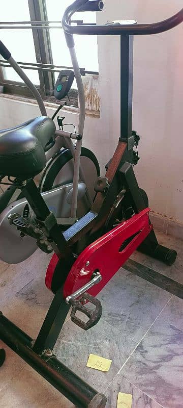 exercise cycle elliptical machine cross trainer magnetic upright bike 16