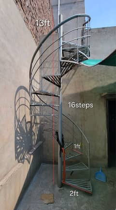 Iron Round Stairs
