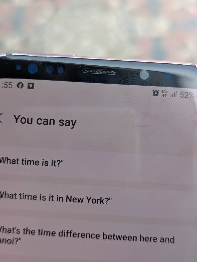 Samsung Mobile S9 Plus with dot as shown in picture 6