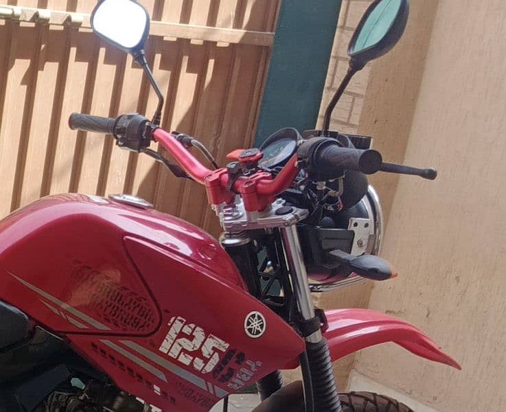 Fatbar with risers, handle bar, handle for YBR 0