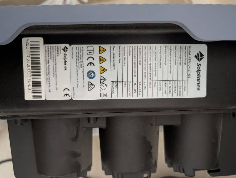 Knox G-2 P65 10kv Inverter just Box Open 1