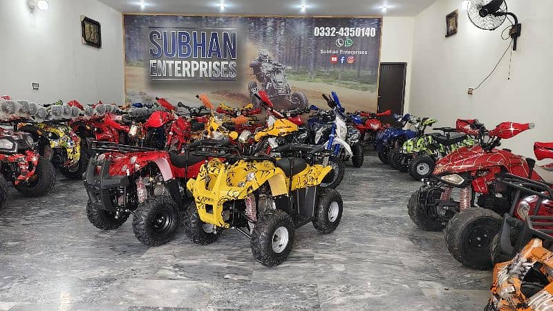 New Arrivals 110cc Reverse Gear Atv Quad Bikes Delivery In All Pak 2