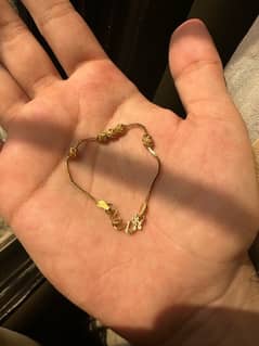 Baby Bracelet 21KT gold Dubai
