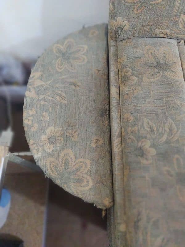 L shaped sofa set 7 seater molty foam 6