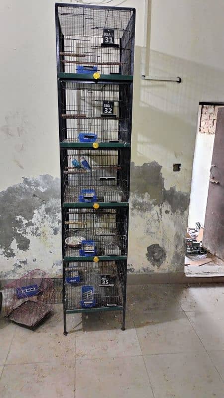 5 portion spotwellding cages 5