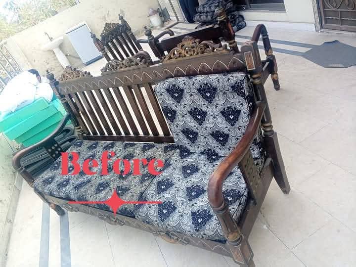 Sofa | Sofa set | L shape | sofa repair | fabric change | sofa poshish 15