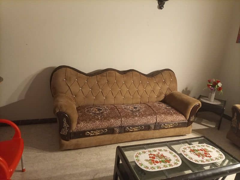 5 Seater sofa set Good condition price final 3