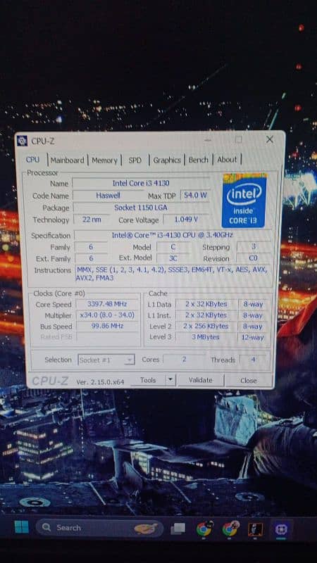 Gamming pc core i3 4th generation 6