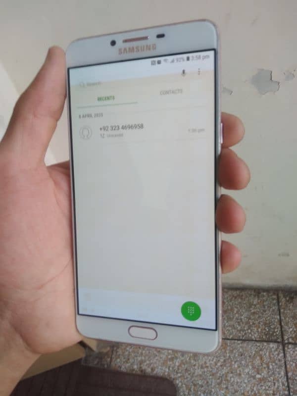 sansung c9 pro 6 64 Pta ofishl dul sim with box crge 4