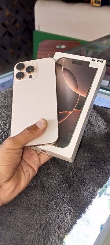 iPhone 16 pro Max Hk Model dual sim pjust box open Batre 100=/cycle 65 1