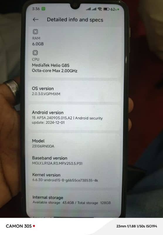 Redmi 13C 6/128 pta Approved with box 1