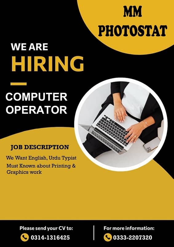 computer operator 0