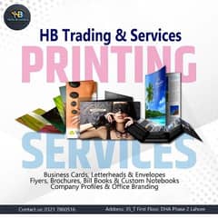 Printing and Stationary items provider