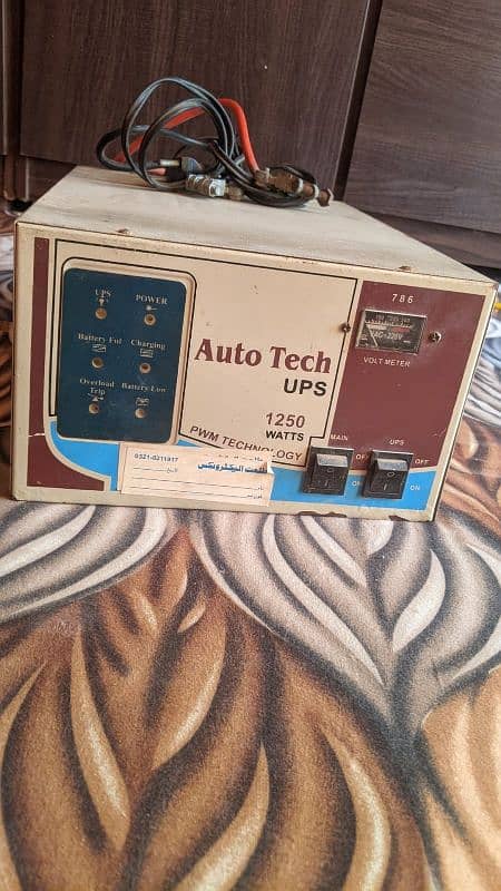 Auto tech UPS 1250 watts for sale. good condition 0