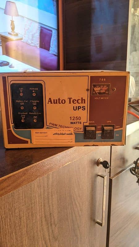 Auto tech UPS 1250 watts for sale. good condition 3
