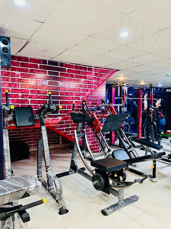 Used Dumbles And Plates for Sale & new Running Gym Setup for sale 3