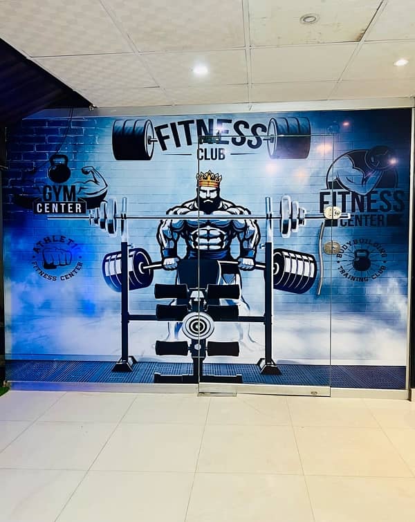 Used Dumbles And Plates for Sale & new Running Gym Setup for sale 7