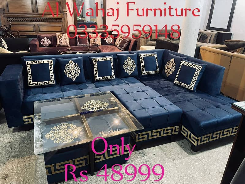 L Shaped Sofa Set/7 Seater Sofa Set/Molty Form Sofa/Cornor Sofa/Sofa 4