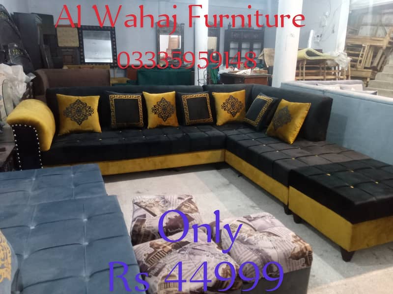 L Shaped Sofa Set/7 Seater Sofa Set/Molty Form Sofa/Cornor Sofa/Sofa 9
