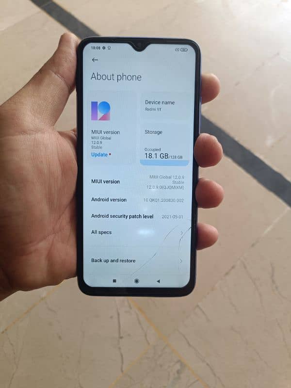 Redmi 9T 4/128 PTA Approved 3
