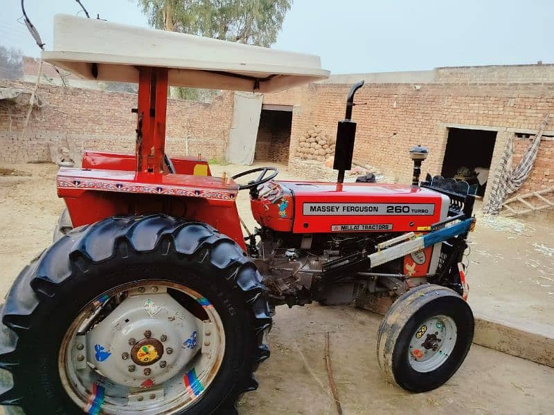 MF260 tractor model 2014 number lga hoa saman sath engine tight 3