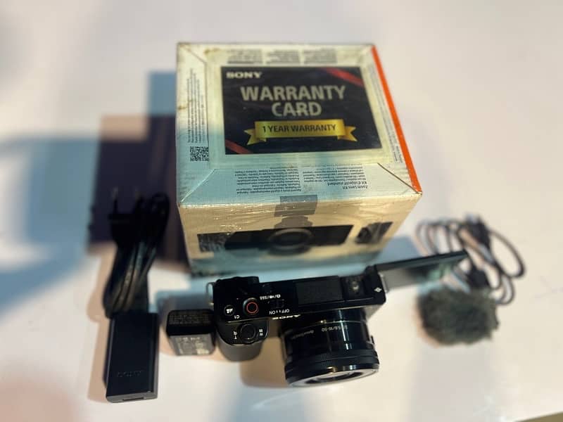 ZV-E10 Interchangeable Lens Vlog Camera with BOX 2