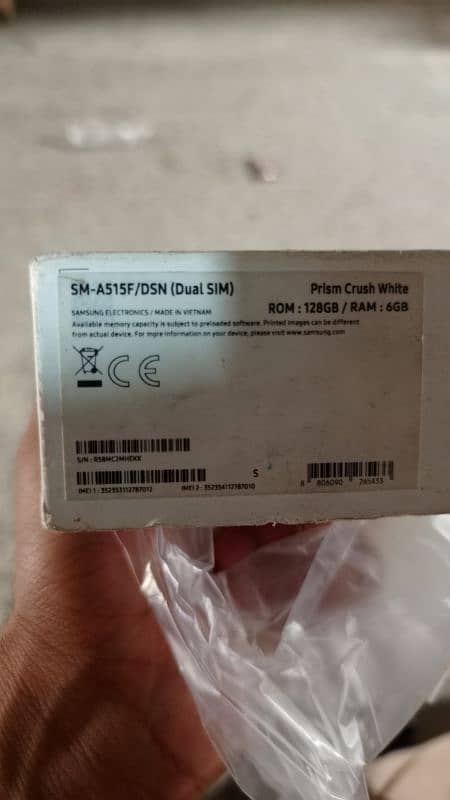 Samsung A51 6gb 128gb. . Only Panel Change with Only Box. . 5