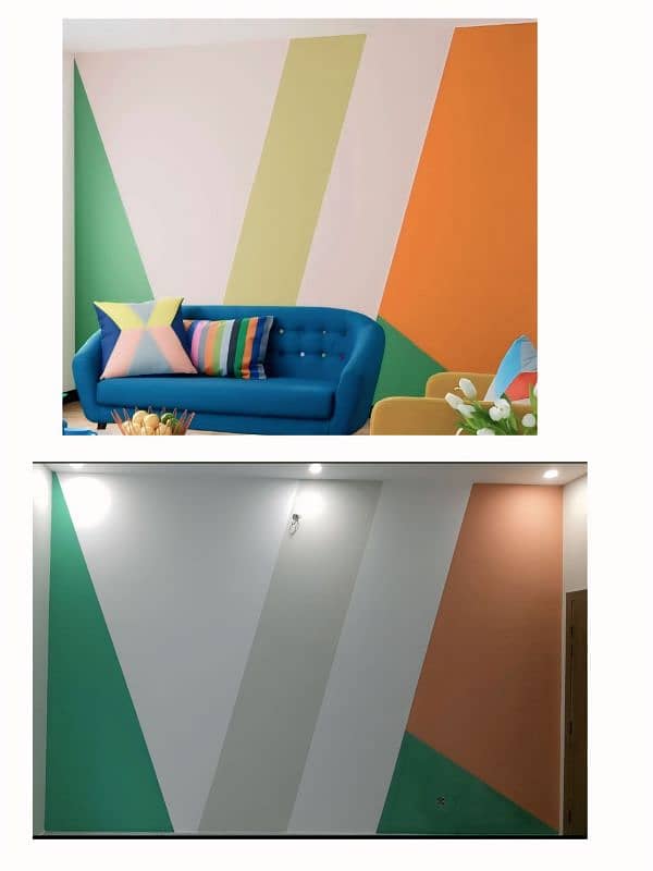 Paint & Re-paint Work, Polish work,ceiling works. 1