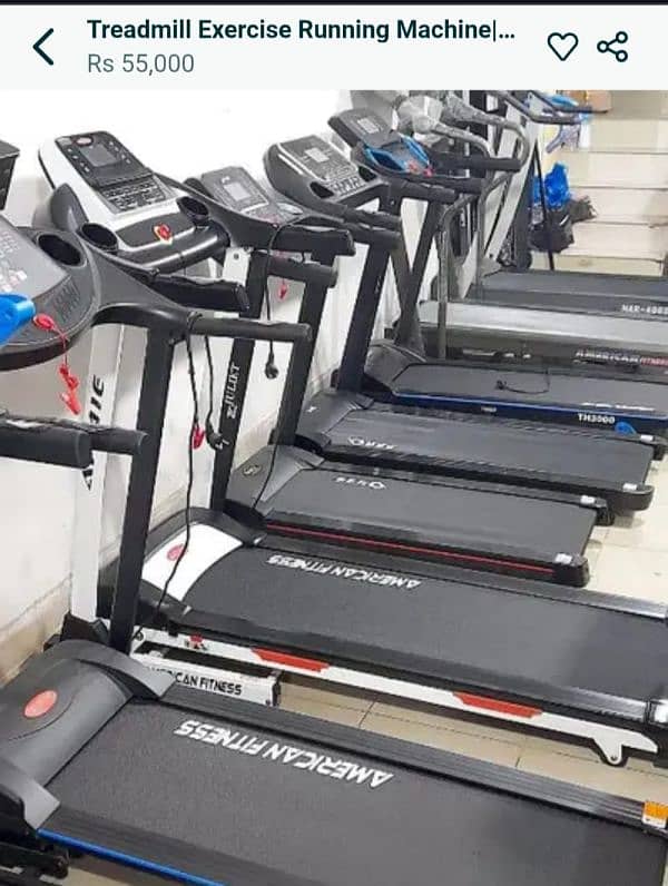 Treadmill Exercise Running Machine| Exercise Full body Machine 0