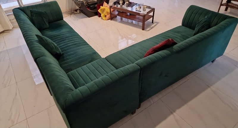 L-Shaped 7 Seater Sofa 3