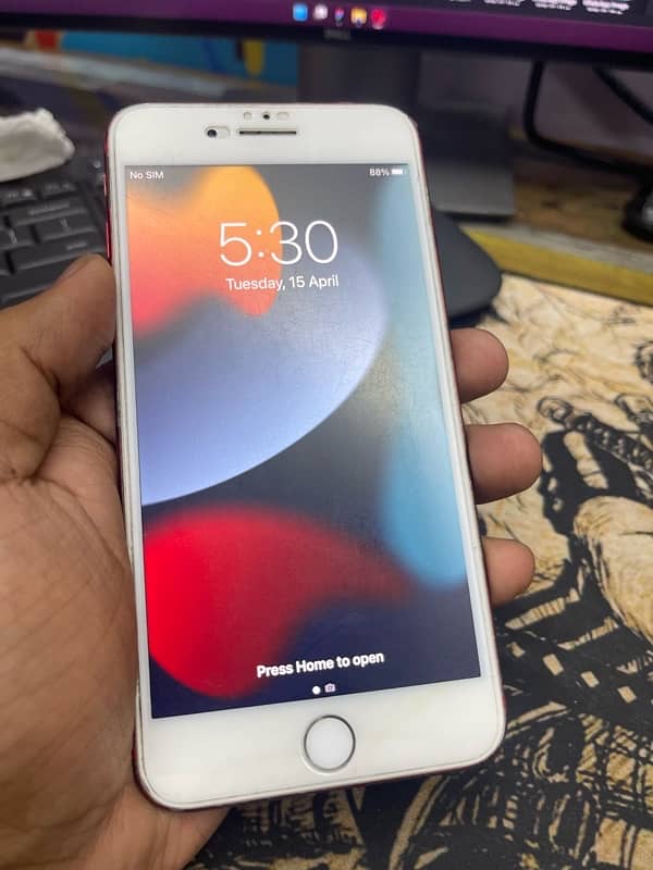 Iphone 7+ PTA Approved 128GB with box 0