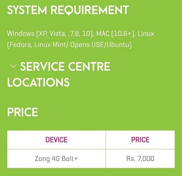 Zong 4G Fastest Internet Portable Device with Accessories & Warranty 1