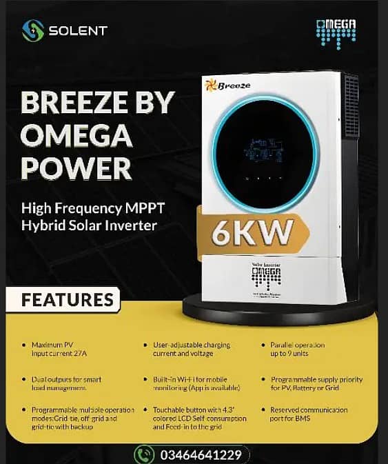 6KW Solar Inverter | PV7000 | Advanced MPPT 1