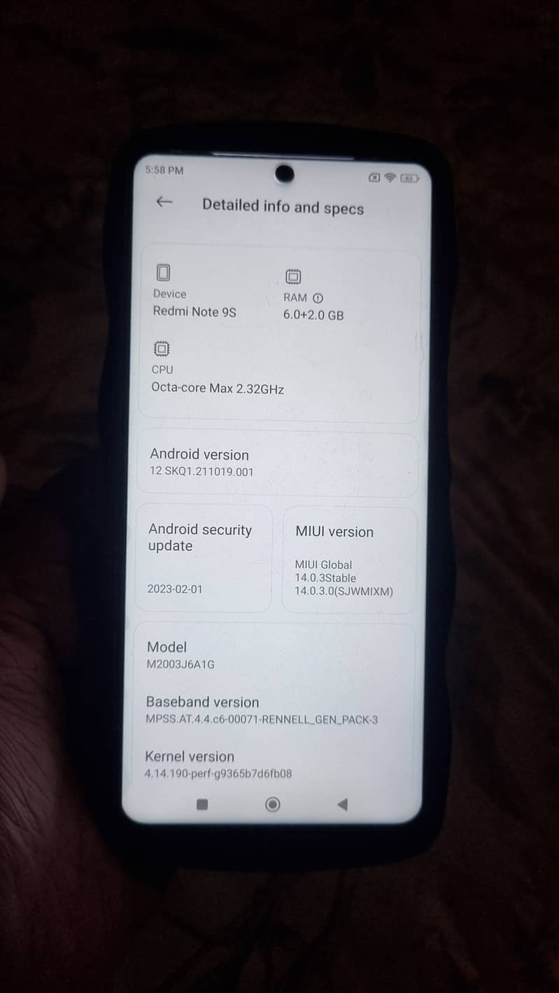 Xiaomi Note 9s, PTA approved dual sim, perfect condition 11