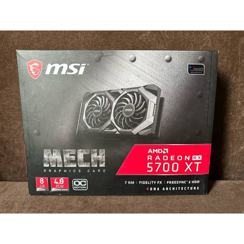 RX 5700XT 8GB Fresh Condition with box 2
