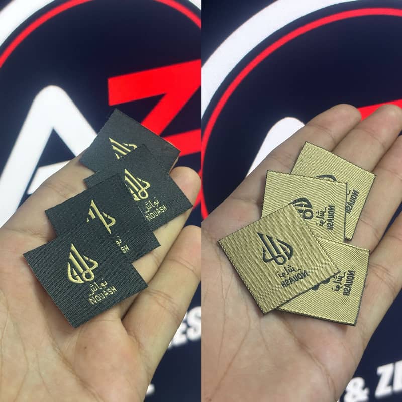 Woven Label|Fabric Tag|Hang Tang|Labels|Abaya Logo|Tshirts Logo| 9