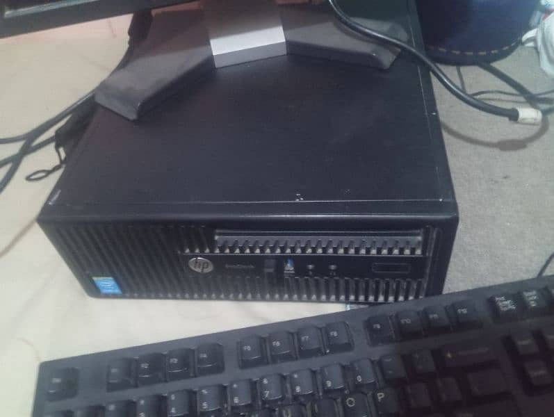 Pentium DD3 full setup with LCD & keyboard mouse & wires All in One 1