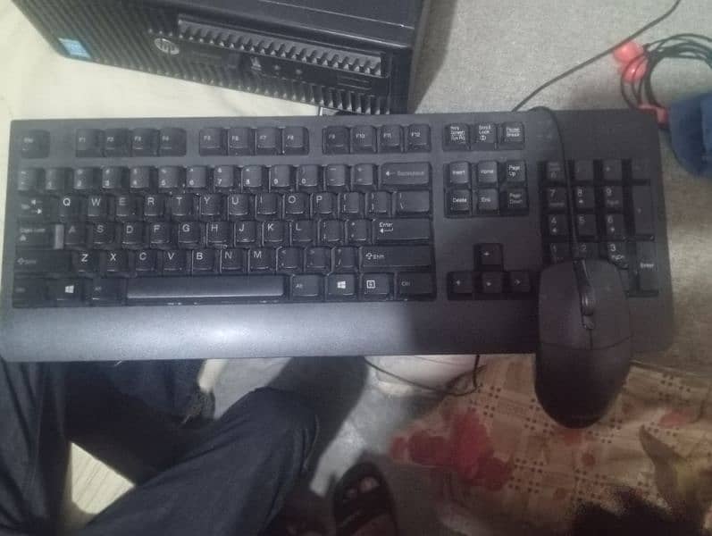 Pentium DD3 full setup with LCD & keyboard mouse & wires All in One 3